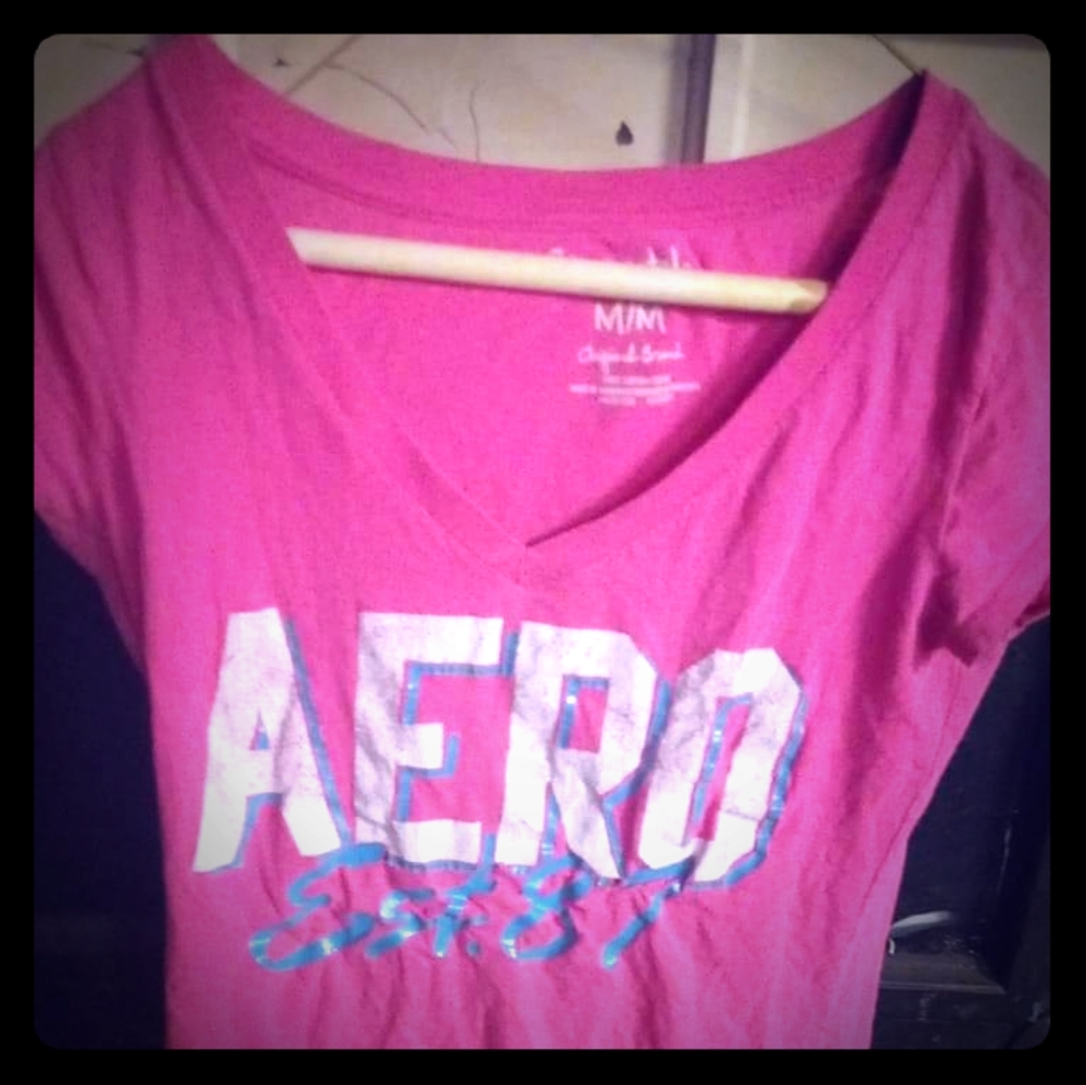 Aeropostale baby tee size medium